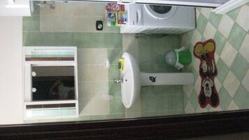 Duschwanne, Handtücher