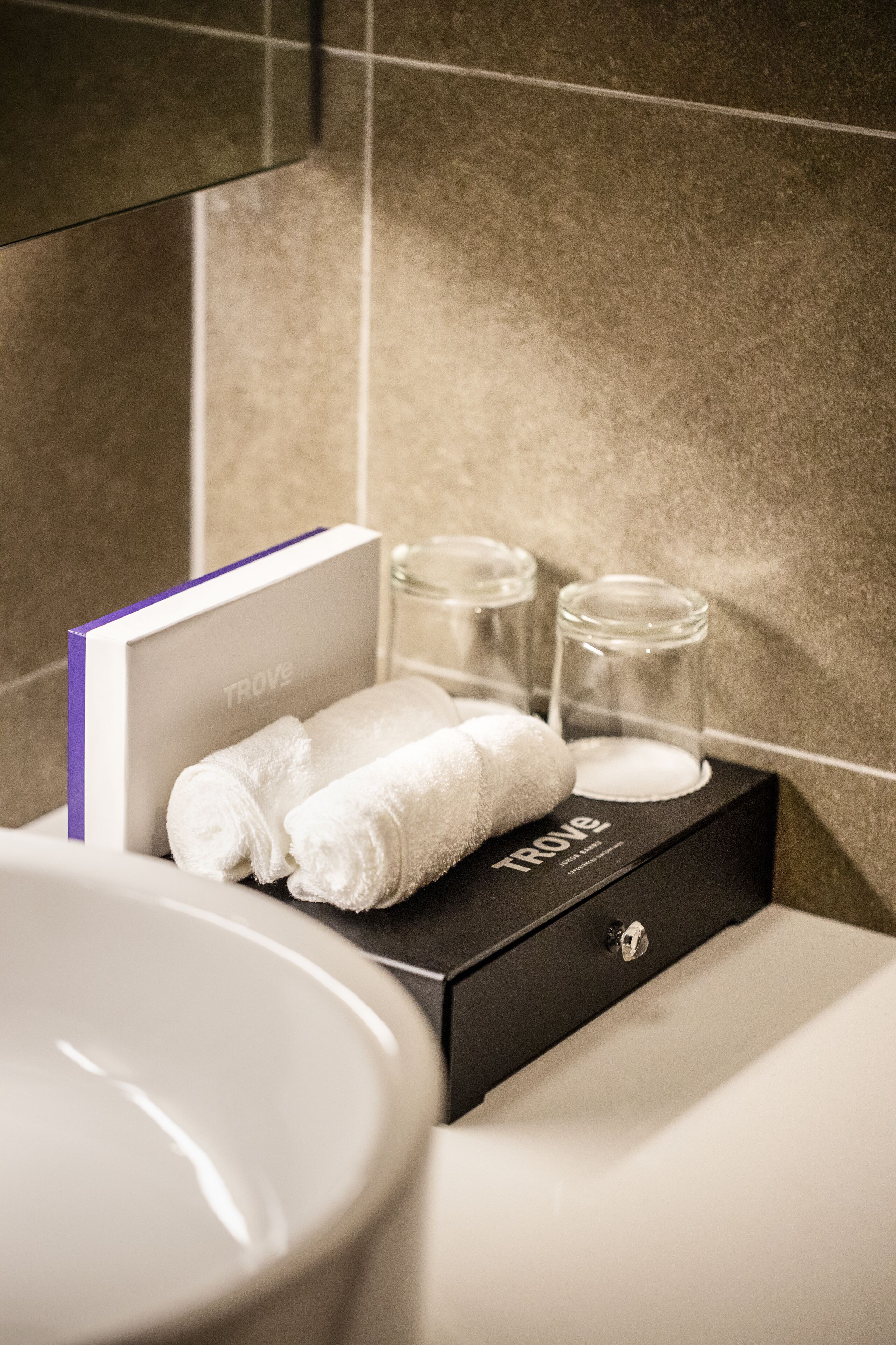 club deluxe twin | bathroom | shower, free toiletries, hair dryer, bidet
