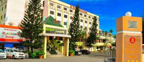 Façade de l’hébergement