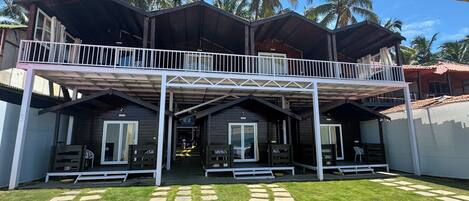 Voorkant van accommodatie