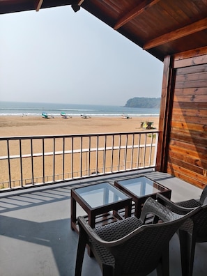 Deluxe first floor sea view cottage | Desk, laptop workspace, free WiFi, bed sheets - Agonda Paradise (Canacona)