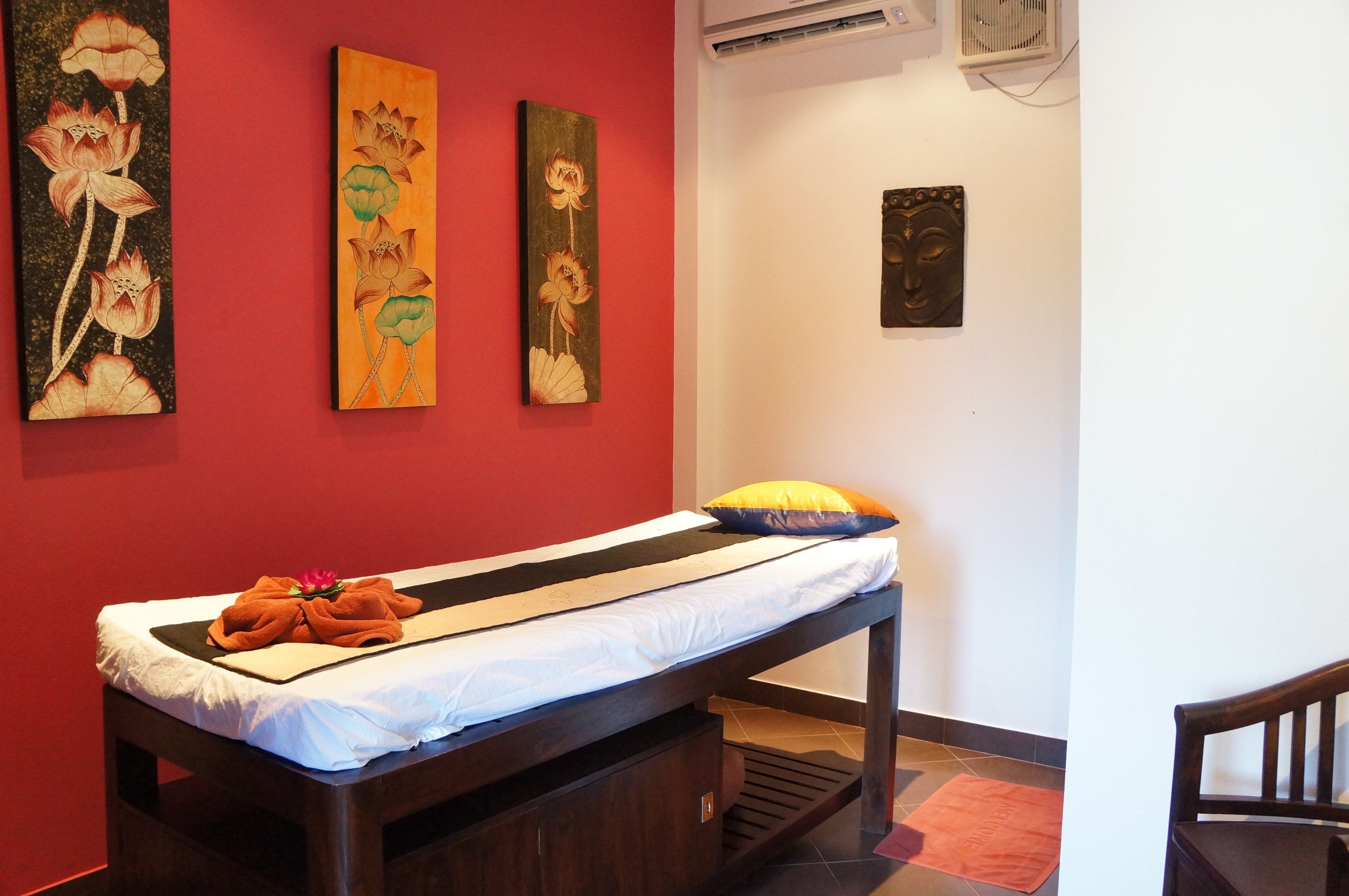 Aromaterapia, masajes tailandeses, salas de tratamiento o masajes