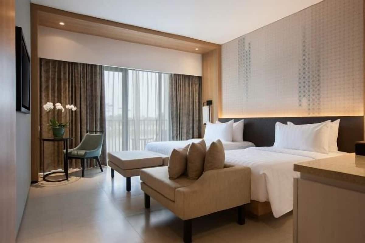 1 chambre, coffres-forts dans les chambres, bureau, Wi-Fi gratuit