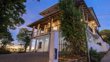 Front of property - evening/night