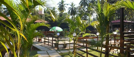 Pemandangan dari properti