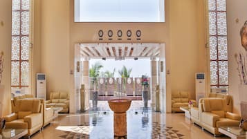 Sala de estar en el lobby