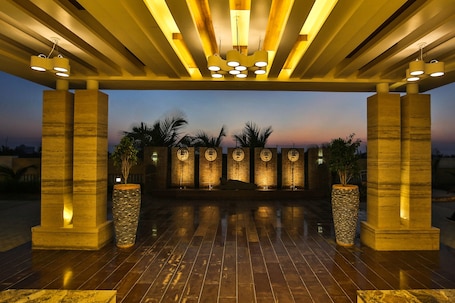 Entrada de la propiedad