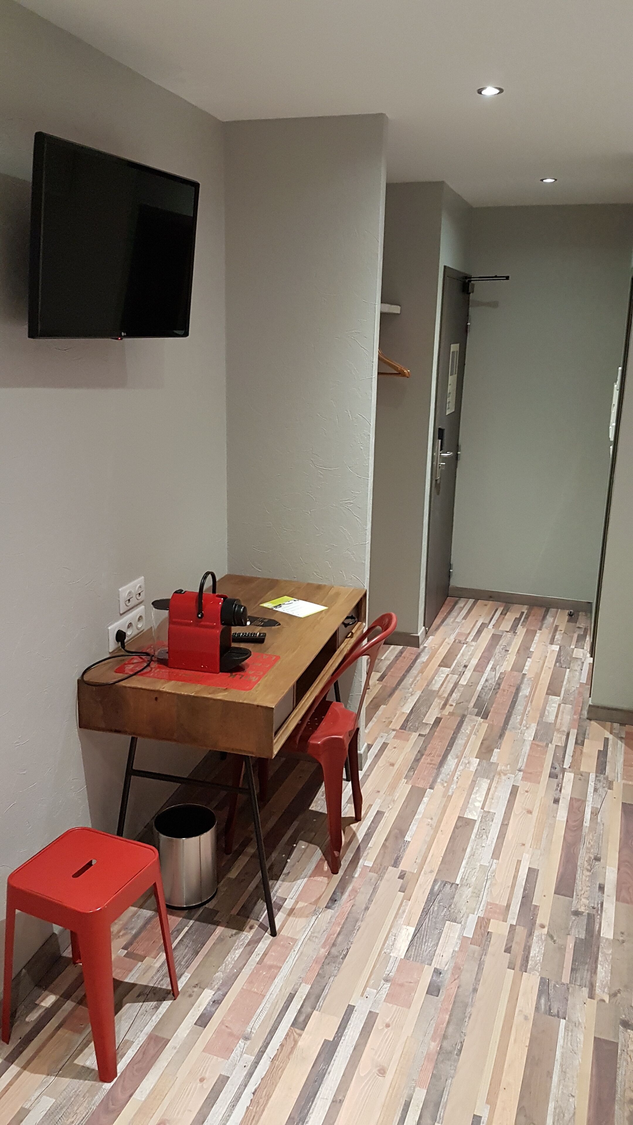 family quadruple room, 2 queen beds | premium bedding, desk, blackout curtains, soundproofing