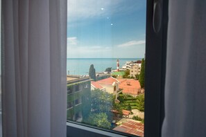 Doppel- oder Zweibettzimmer, Blick auf die Anlage | Ausblick vom Zimmer