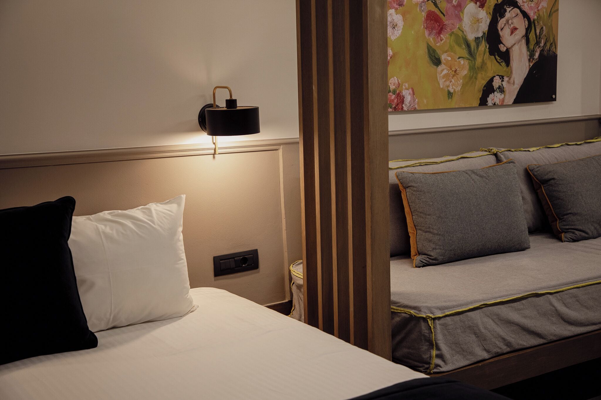 Sir Comfort Suite | Premium bedding, in-room safe, individually decorated