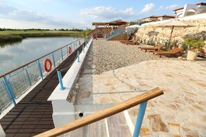 Luxury Villa, 3 Bedrooms, Private Pool, Lakeside | Terrace/patio - Lighthouse Luxe Estate Apart & Villas (Balchik)