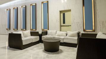 Àrea amb seients del vestíbul