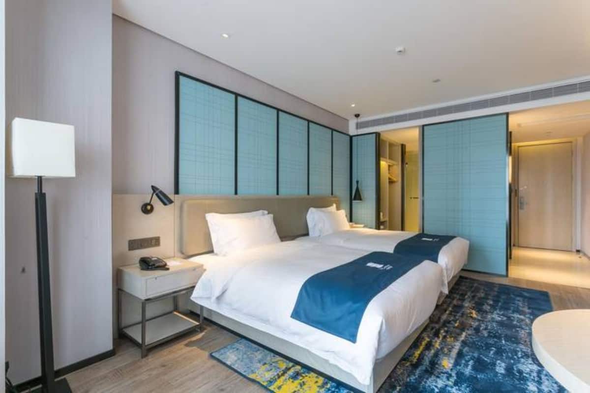 Business Twin kamer | Een kluis op de kamer, een bureau, gratis wifi