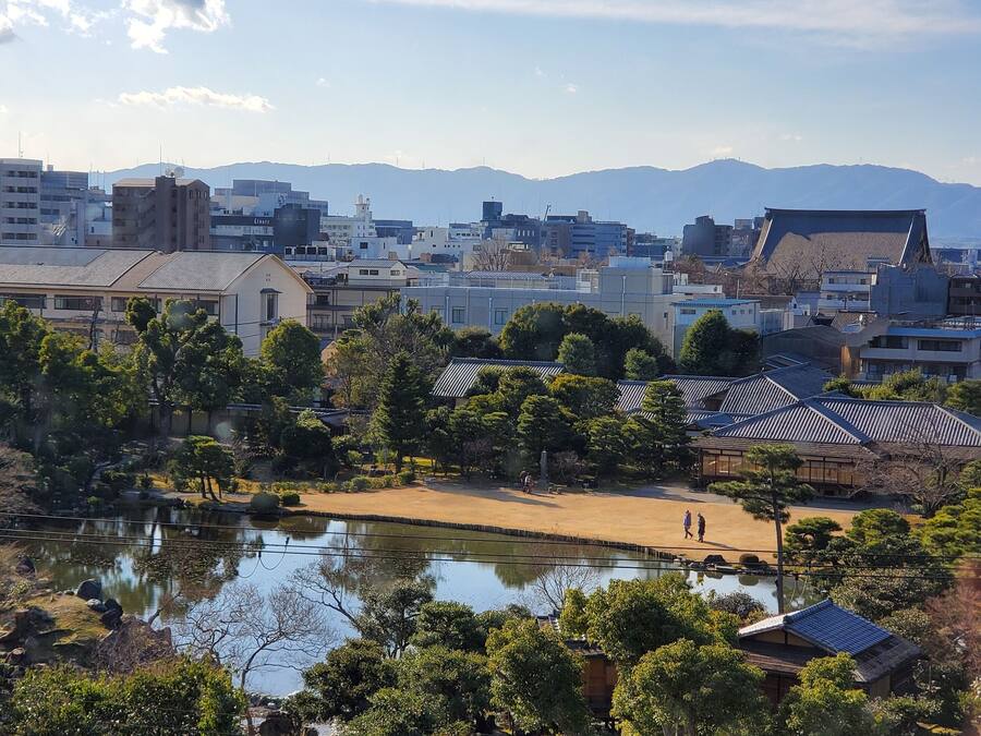 Vista al jardín