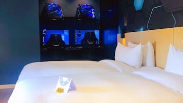 Kamar Twin Elite | Minibar, meja kerja, tirai kedap cahaya, dan kedap suara