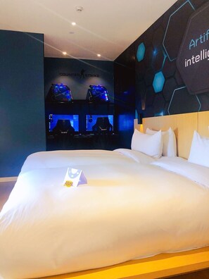 Chambre Élite avec lits jumeaux | Minibar, bureau, rideaux occultants, chambres insonorisées