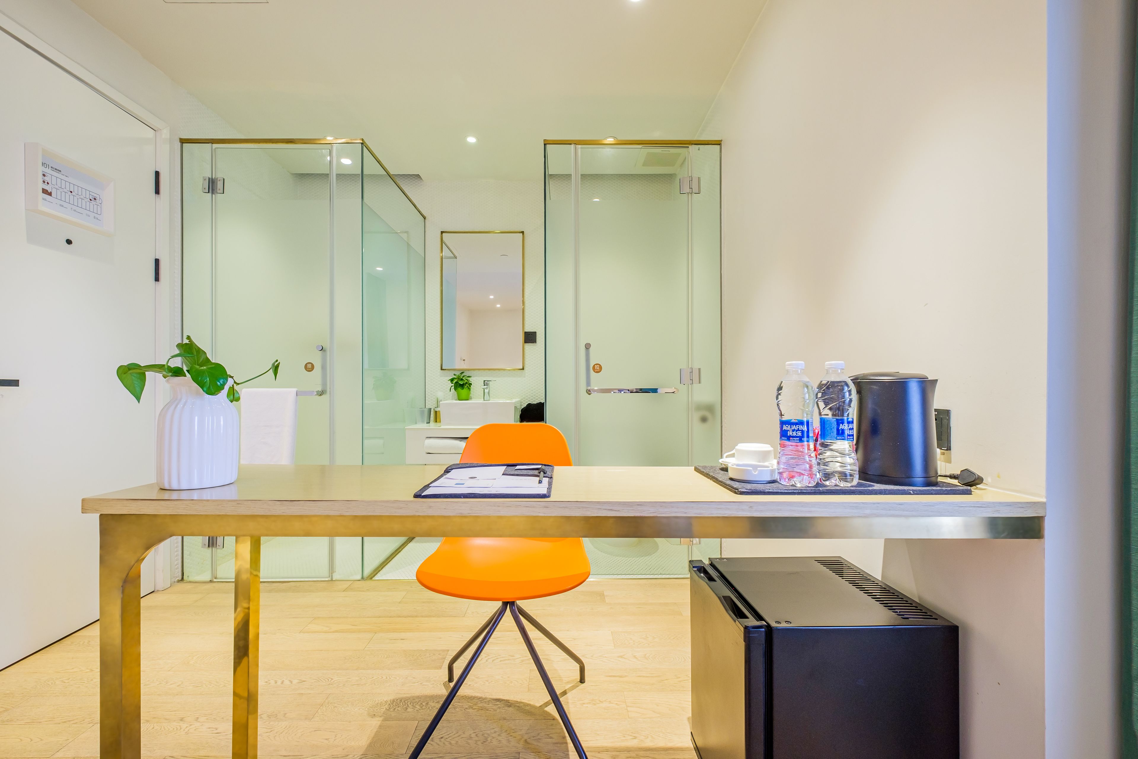 elite double room | 1 bedroom, minibar, desk, blackout curtains