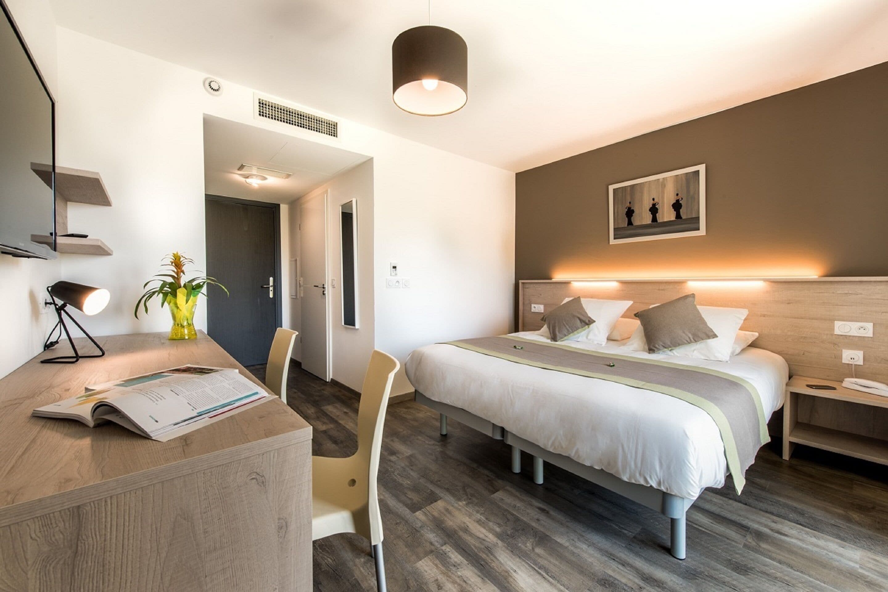 double or twin room | premium bedding, in-room safe, desk, iron/ironing board