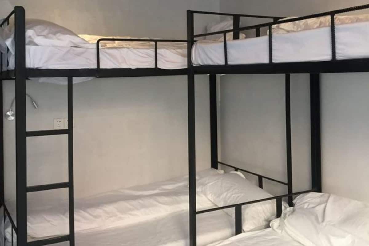 Bed in 4-Bed Mixed Dormitory Room with Shared Bathroom | Desk, blackout curtains, free WiFi