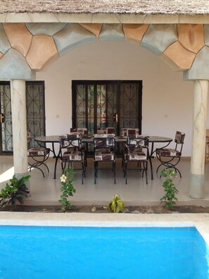 Villa, Private Pool | Terrace/patio - Villa dallie Senegal (Mbour)