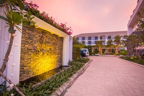 Entrada de la propiedad