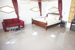 Beachfront Bungalow | Rollaway beds, free WiFi - Lamai Chalets (Koh Samui)