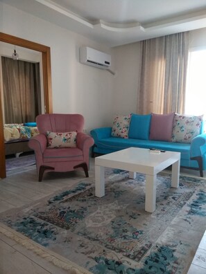 Apartment, 1 Bedroom | Living area - Lara Suit (Mersin)