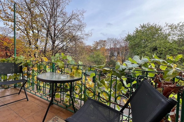 Studio, 1 Bedroom, Balcony, Garden View (19A Mariensztat Street) | Terrace/patio