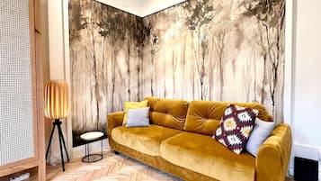 Studio, 1 Bedroom, Balcony, Garden View (19A Mariensztat Street) | 1 bedroom, soundproofing, iron/ironing board, free WiFi