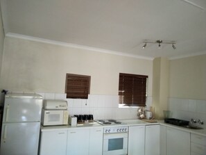 Apartment, 1 Schlafzimmer | Eigene Küche | Großer Kühlschrank, Mikrowelle, Ofen, Herdplatte