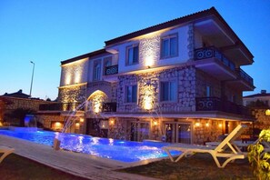 Front of property - evening/night - Alacati Woods Town (Cesme)
