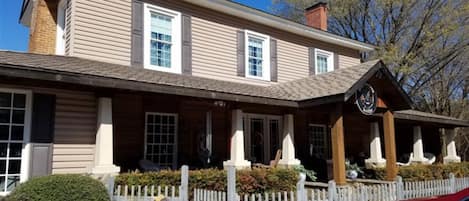 Voorkant van accommodatie