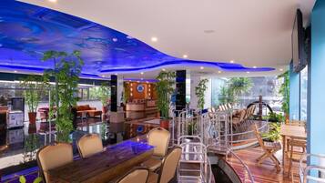 Sala de estar en el lobby