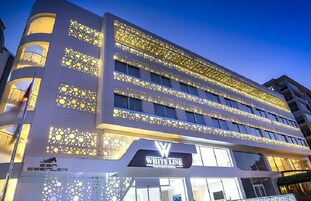 Front of property - evening/night