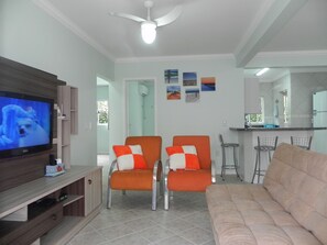 Apartment (1047) | Living area - Apto 3 dorm em Cond Fechado (Bombinhas)