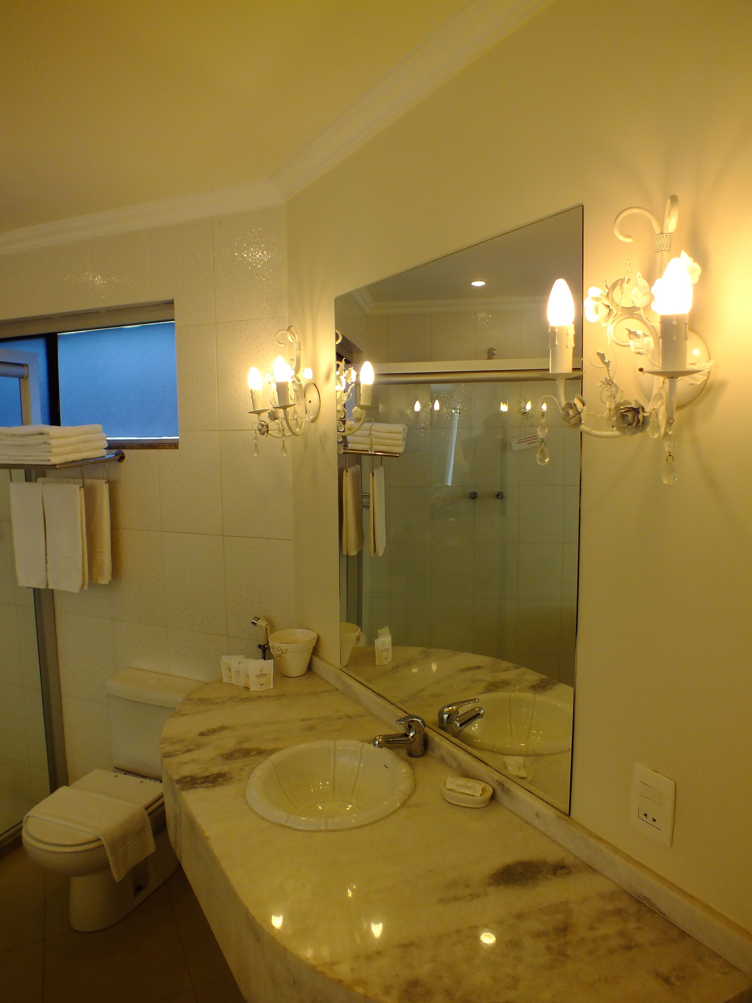 luxury quadruple room, 1 bedroom | bathroom | hair dryer, towels, soap, shampoo