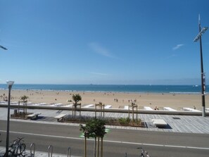 En la playa 
