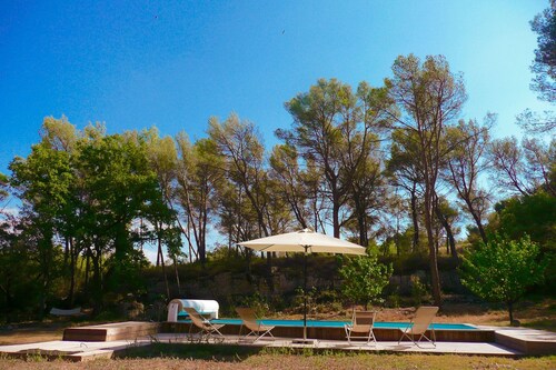 In der Nähe von Aix-en-Provence, Landhaus, mit Pool ohne vis-à-vis