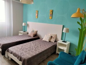 2 bedrooms, free WiFi - Apartment T3 for 6 guests, sea view, Les Sables d'Olonne, WiFi (Les Sables-d'Olonne)