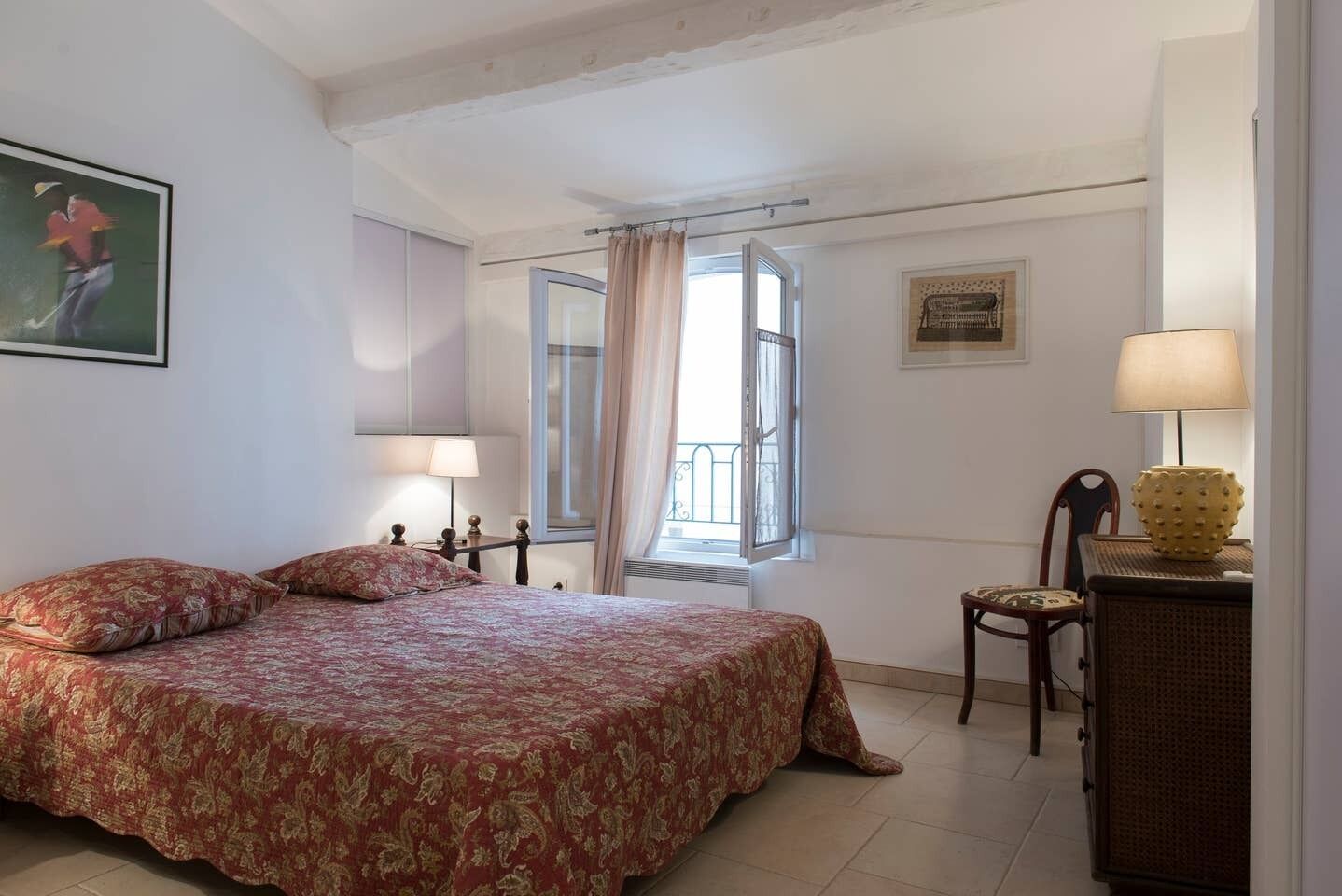 2 chambres, fer et planche à repasser, lit parapluie, Wi-Fi gratuit