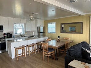 Fridge, microwave, oven, stovetop - "Casa Del Agua" 2 Bedroom Beach Front Home! (Surfside Beach)