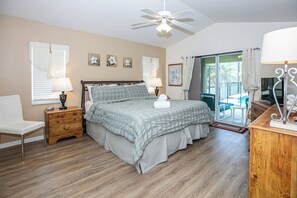 4 bedrooms, in-room safe, iron/ironing board, free WiFi