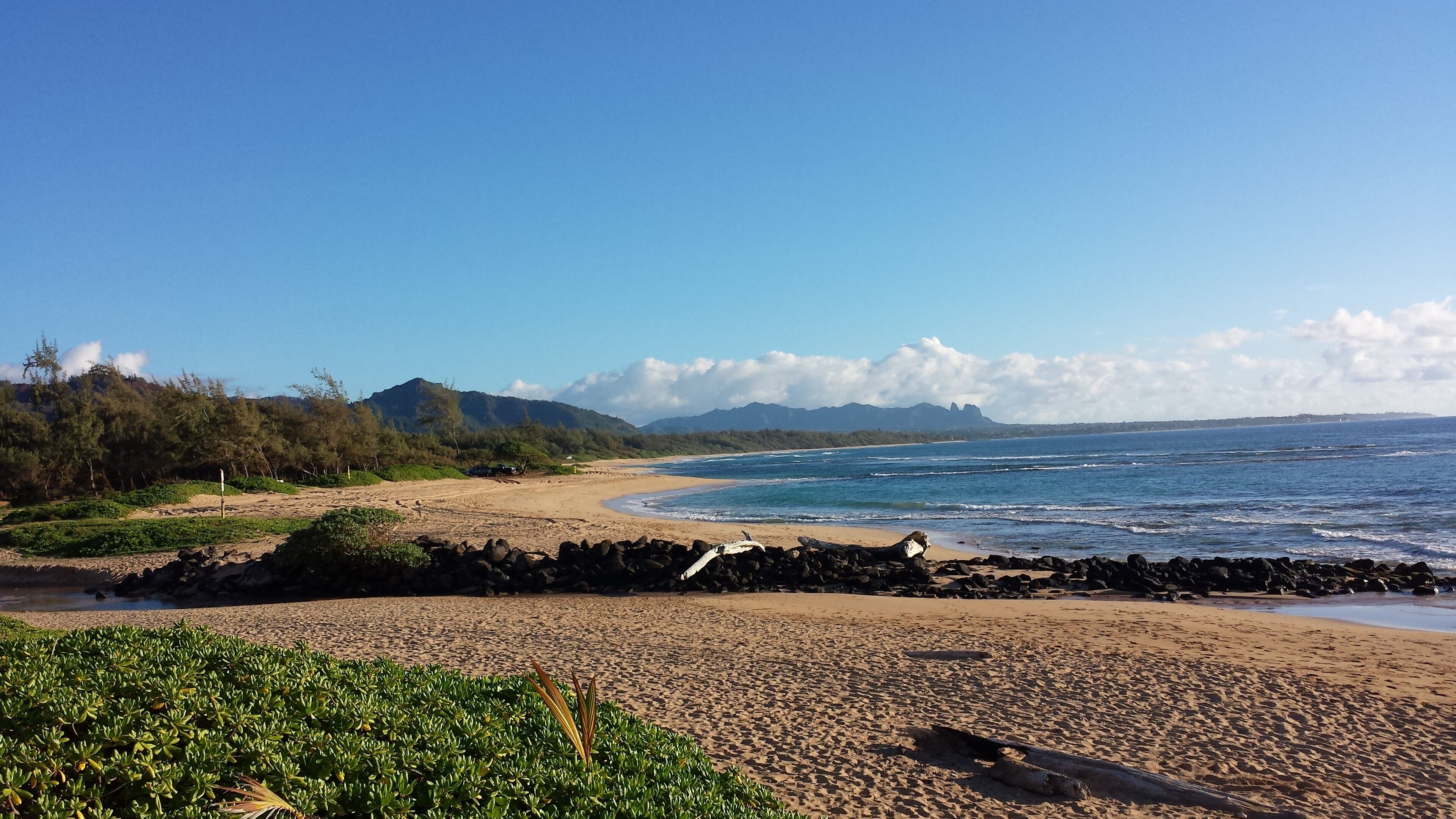 enjoy walks on the beautiful 3-mile beach in front of the resort.