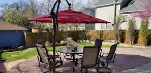 Outdoor dining - Walk to the Heart of Pearl Street from this Charming Historic Home. (Boulder)