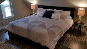 2 Schlafzimmer, Bügeleisen/Bügelbrett, kostenloses WLAN, Bettwäsche