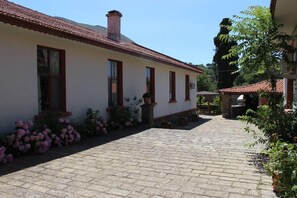 Fachada de la propiedad