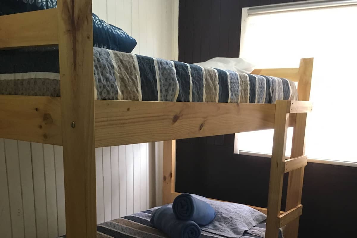 Standard Twin Room, 2 Twin Beds, Shared Bathroom | Desk, iron/ironing board (on request), WiFi (free), bed sheets