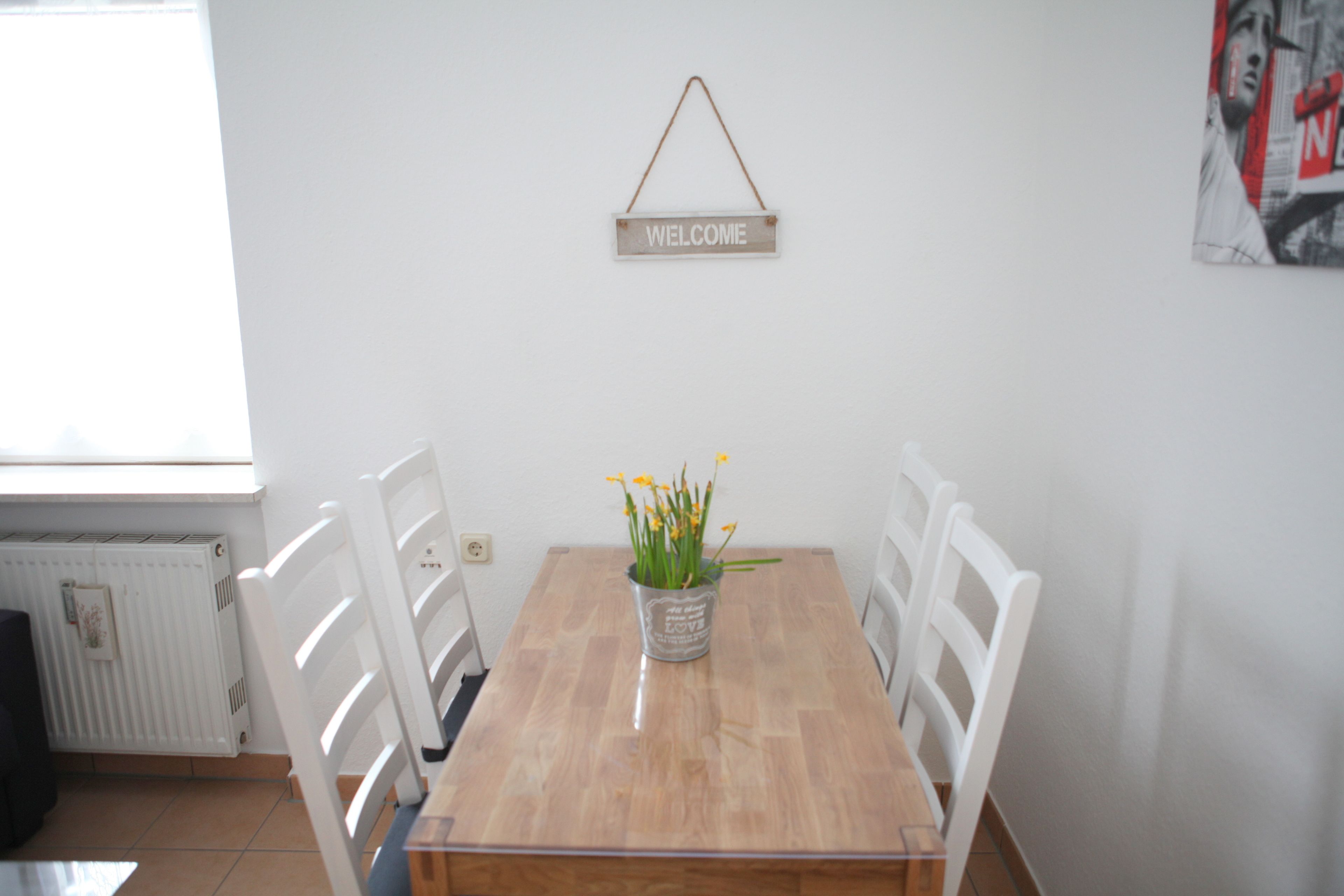 Family Apartment, 2 Bedrooms, City View | In-room dining