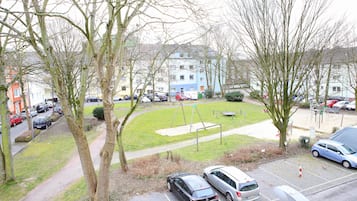 Blick von der Unterkunft