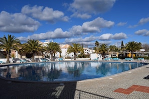 Indoor pool, outdoor pool